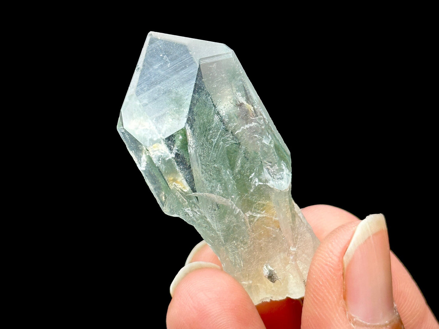 Himalayan Chlorite Quartz Raw Crystal Specimen